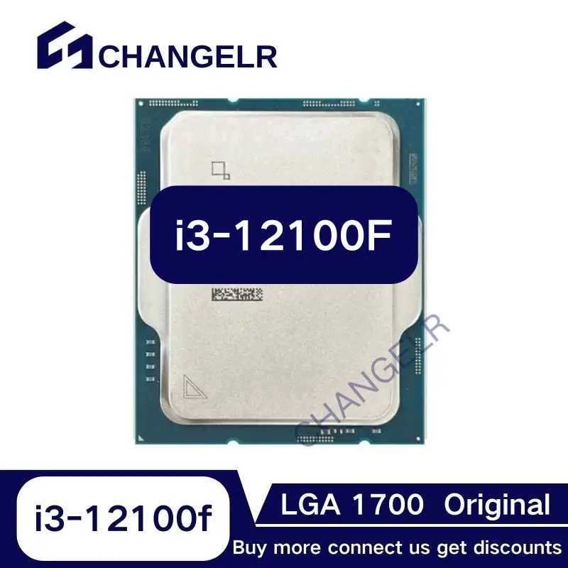 

i3-12100F SRL63 4Cores 8Threads LGA1700 i3 10nm 3.3-4.3GHz 12Mb L3 LGA 1700 i3 12100F