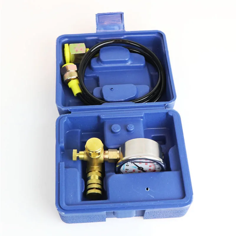 Head Nitrogen Inflatable Gauge Hydraulic Pressure Gauge Excavator Water Engineer Broken Hammer Nitrogen Watch Box