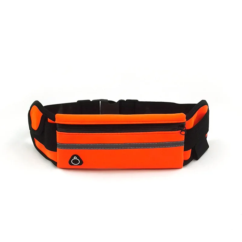 PYFK Running Waist Bag, Lightweight Waterproof Shockproof Waist Pouch, Slim Fashion Running Belt Fits iPhone Smartphone, Unisex,