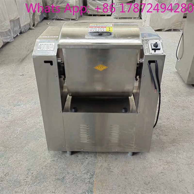 Fully automatic commercial stainless steel noodle mixer 25KG/15KG large capacity noodle mixer 250KG/H