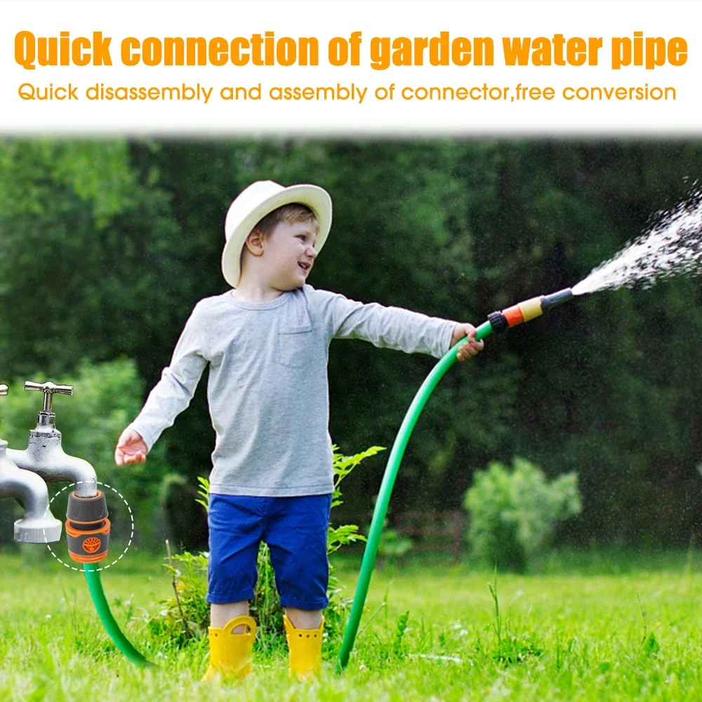 10/1PCS Tubo Da Giardino Connettore Rapido Rubinetto Estensore Tubo di Collegamento Comune Giardino Connettori Per Tubi Dell'acqua Raccordi Per Tubi di Irrigazione