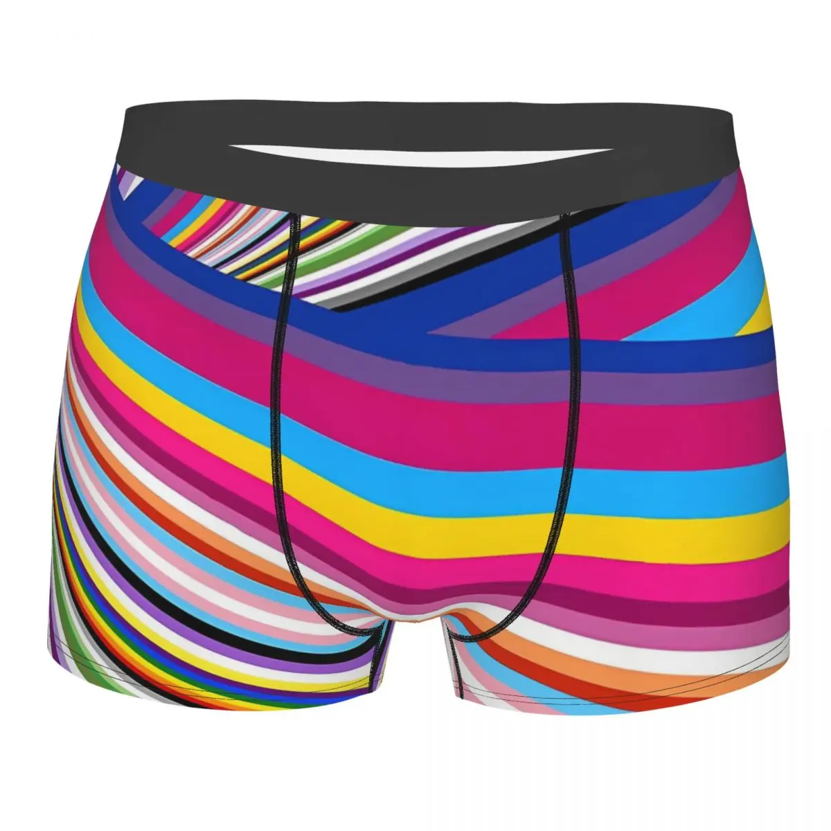 Regenbogen Design Männer Boxer Slips Stolz Flagge atmungsaktive kreative Unterhose Top-Qualität Print Shorts Geburtstags geschenke