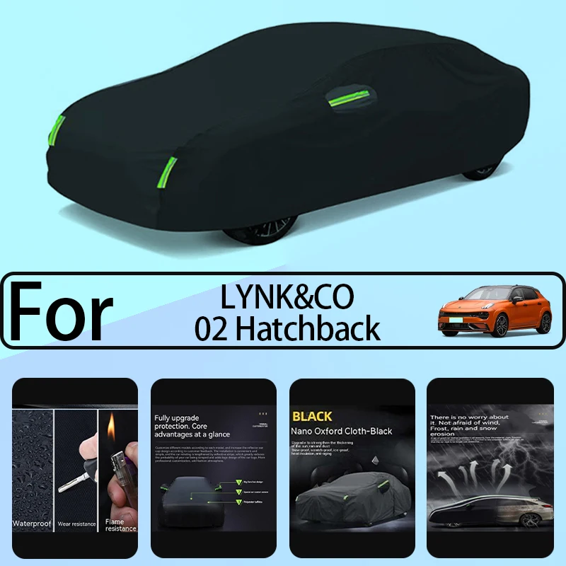 

For LYNK&CO 02 Hatchback auto clothing sun protection snow protection and frost protection Auto shield Auto shield