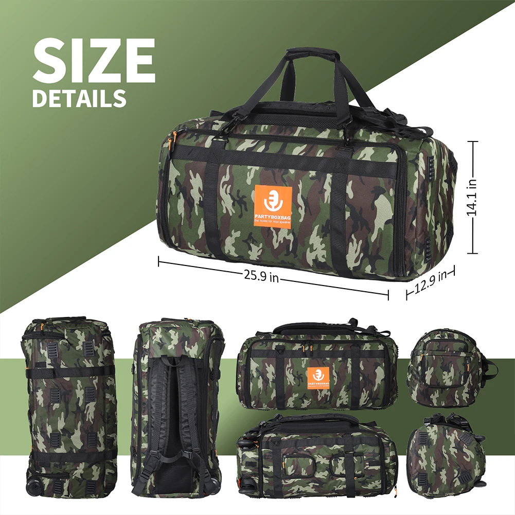 กันน้ำบลูทูธลำโพงกระเป๋าเก็บลำโพงขนาดใหญ่กระเป๋าเป้สะพายหลังระบายอากาศได้ดีอุปกรณ์เสริมสำหรับเจบีแอลปาร์ตี้บ็อกซ์ 310