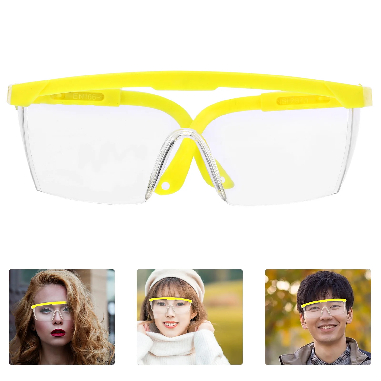 

12pcs Protective Eyewear Lightweight Impact Resistant Windproof Sandproof Comfortable Outdoor Sport Goggles For Cycling Hiking