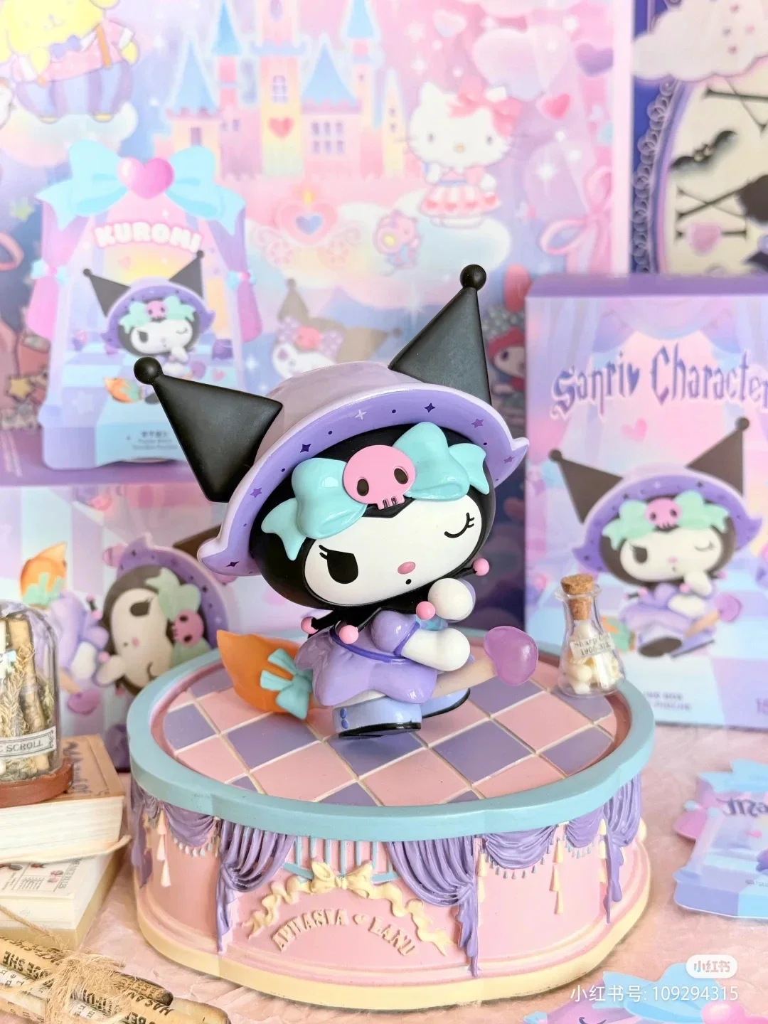 Nowa prawdziwa Miniso Sanrio magiczna seria opowieści pudełko z niespodzianką Kuromipacha pies Jade Guigou festiwalowa zabawka na prezent