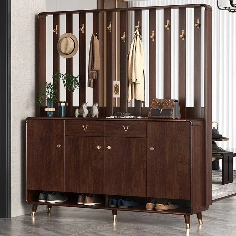 

Modern Mobile Shoe Cabinets Wooden Storage Living Room Rack Organizers Shoe Cabinets Bedroom Cupboard Gabinete Salon Furniture