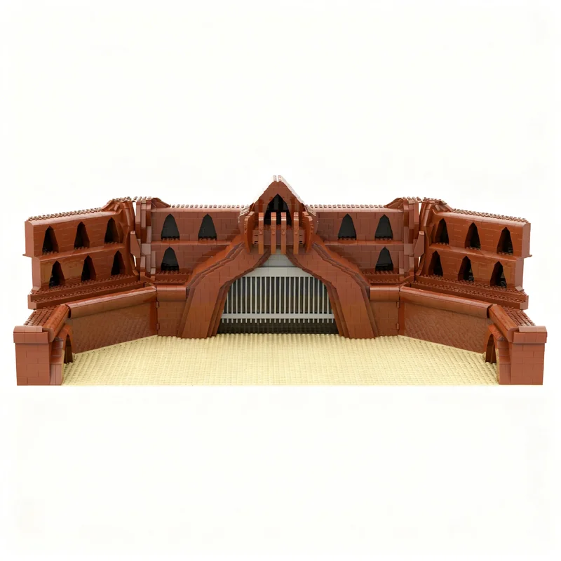 

2938pcs MOC Geonosian Arena Star Battle Model Building Blocks Creative DIY Gift Display Decor Assemble Premium Adult Kids Desk