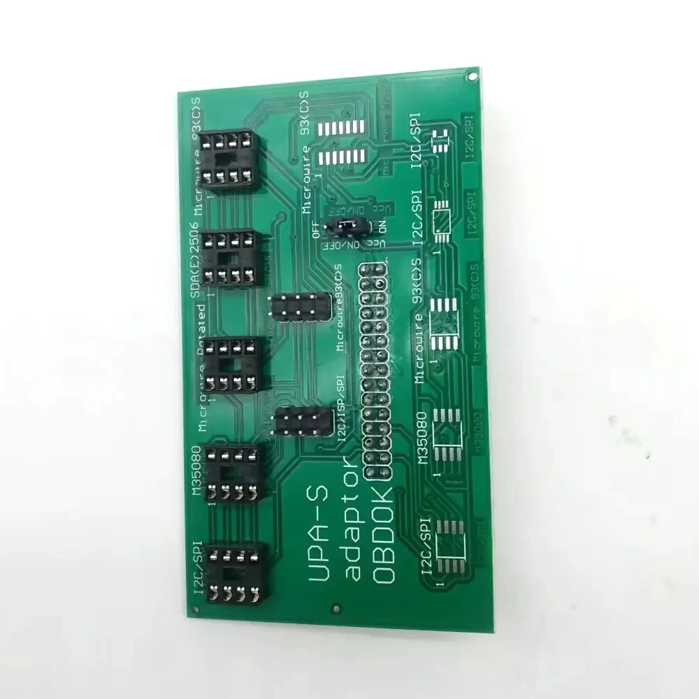 Adapter UPA-USB Programmer Tools For 24CXX 93C/S XX ROTATE 93C/S SMD M35080 SDA 2506 SPI UPA-S UPA USB High Quality