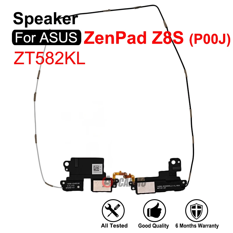 

1Set LoudSpeaker Buzzer Ring With Signal Antenna Flex Cable For ASUS Zenpad Z8S ZT582KL P00J Replacement Repair Parts