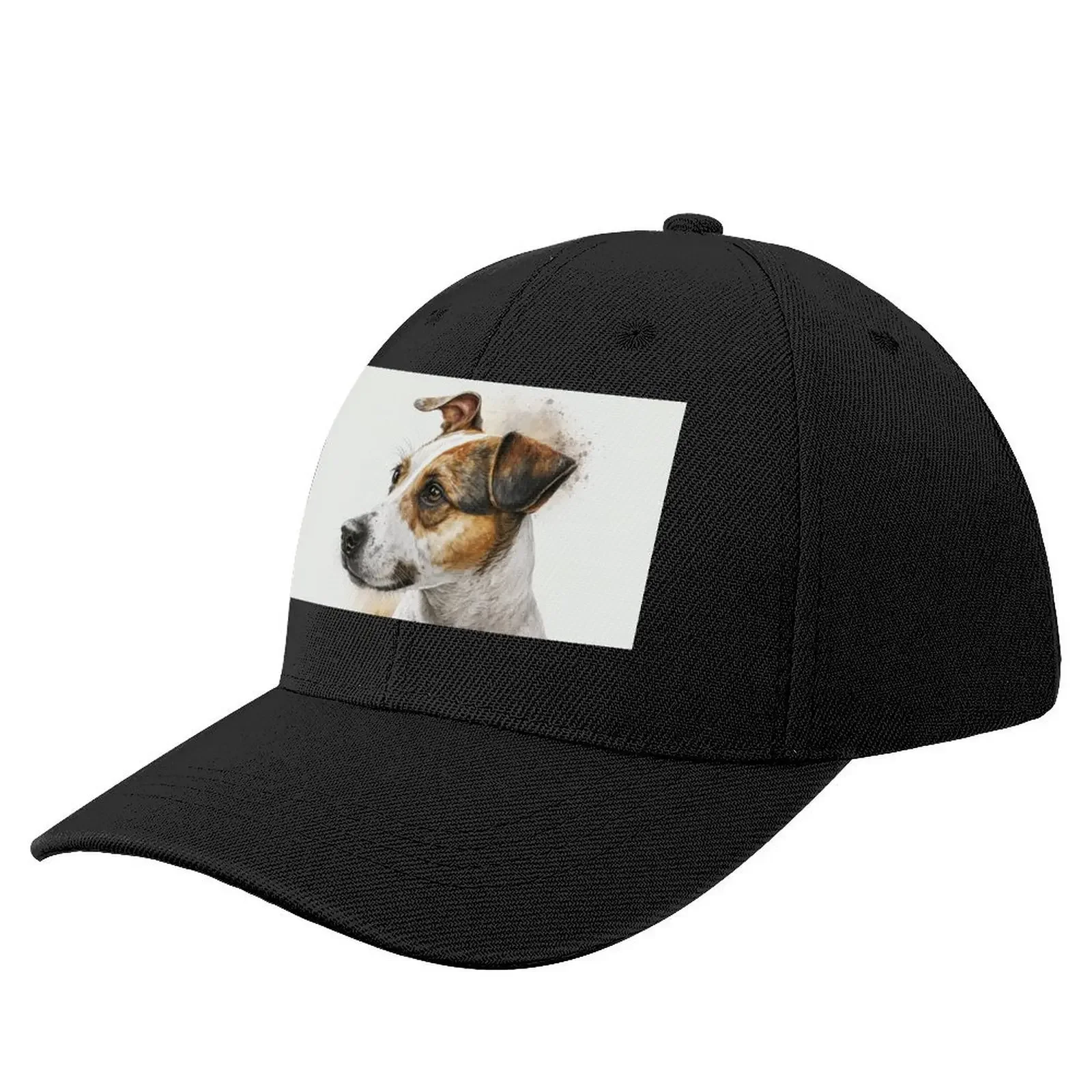 

Watercolor Sketch of a Cute Jack Russell Terrier Dog Baseball Cap Golf Cap birthday Beach Women's 2025 Men's