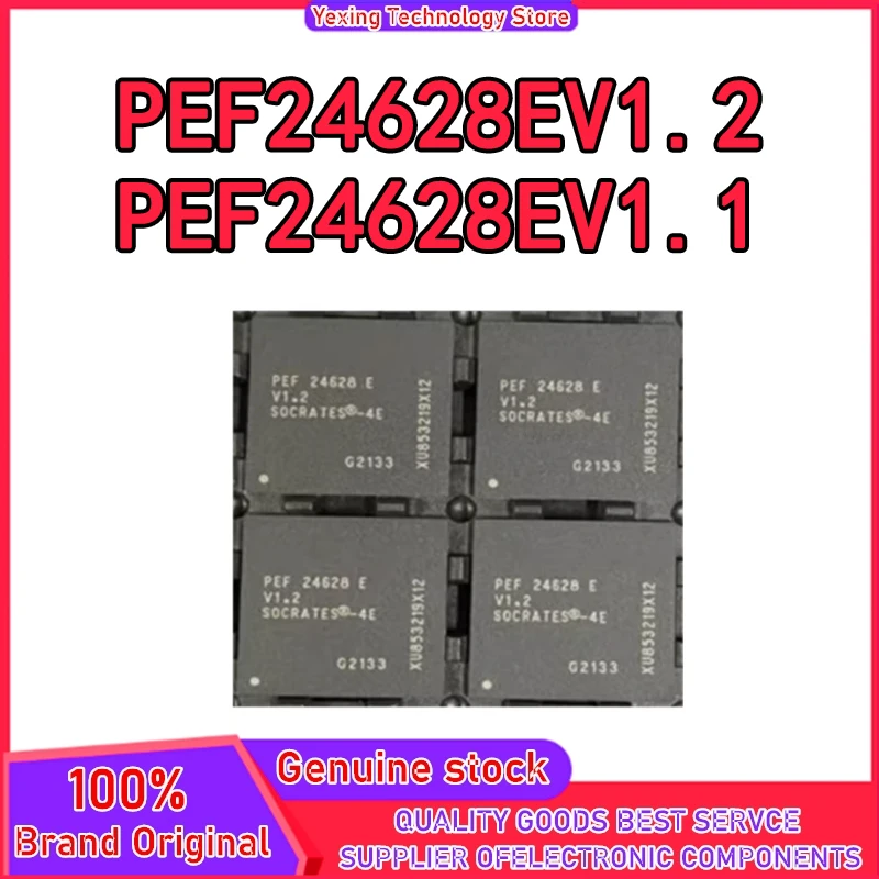 PEF24628EV1.1 PEF22628EV1.2 PEF24628 BGA IC Chip 100% جديد وأصلي في المخزون