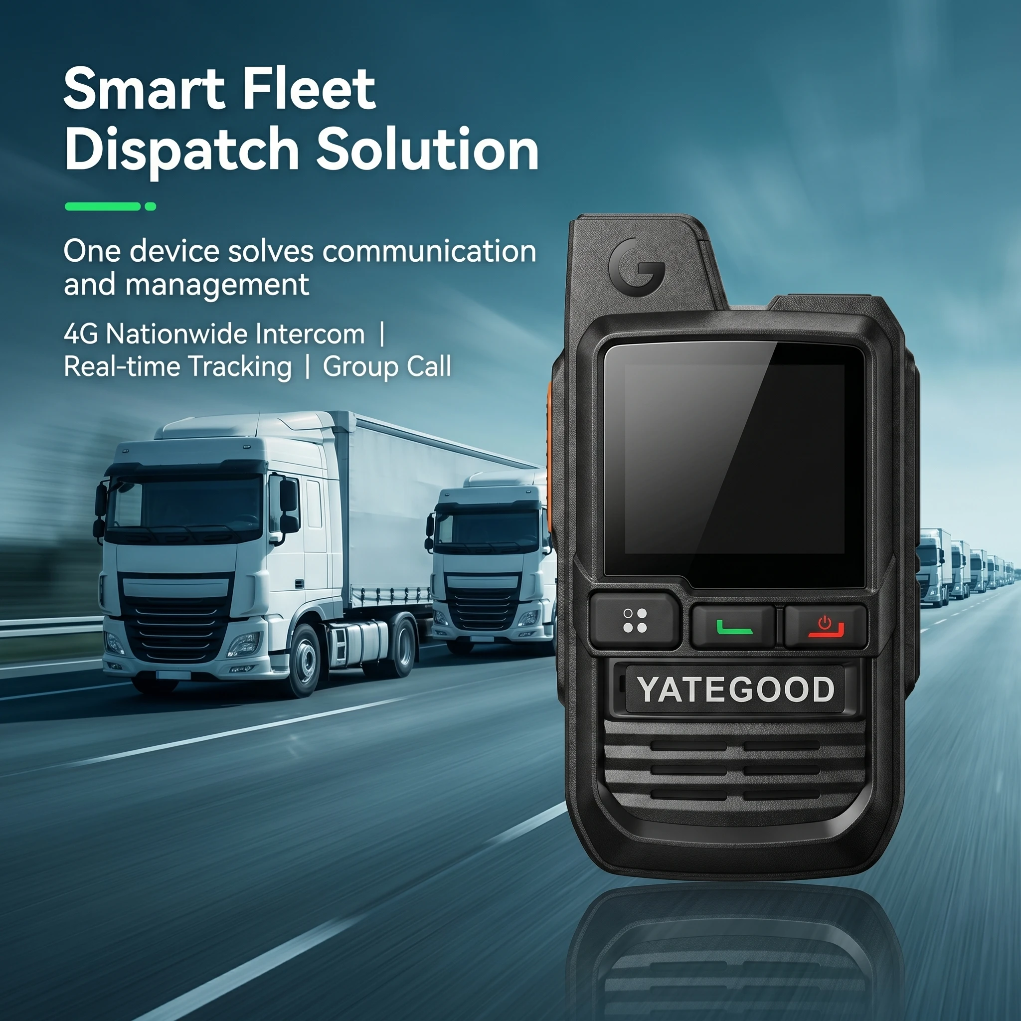 YATEGOOD G600 Walkie Talkie No Distance Limit Intercom Long Standby Portable More than 5000KM 4G 5G