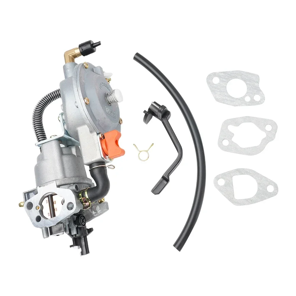 

Dual Fuel Carburetor for GX200 160F 168F 170F For Generators Compatible with For LPG CNG Conversion Kits 208cc 210cc 212cc 3500W