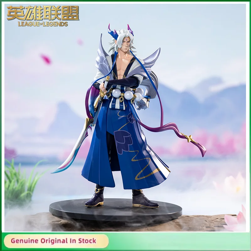 

Original LOL League of Legends Spirit Blossom Yone Game Dramatist Statues 1/8 Action Figure Model Desktop Ornaments