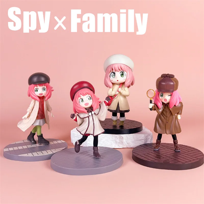 Экшн-фигурки героев мультфильма «шпион х», 13 см, 4 вида