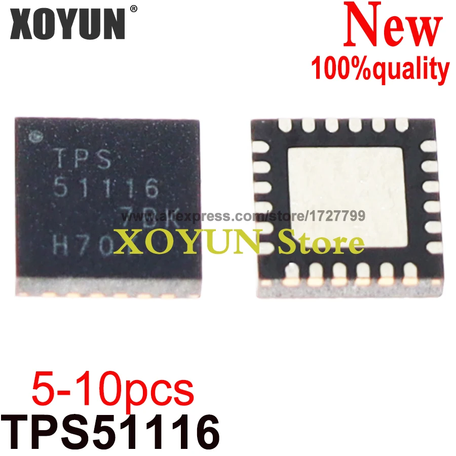 (5-10piece) 100% New TPS51116RGER TPS51116 PS51116 51116 QFN-24