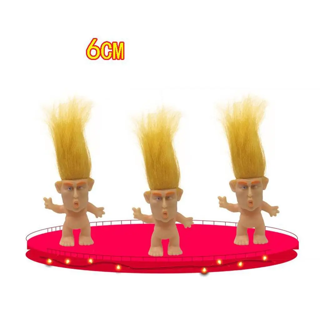 6cm Doll with Hair Miniature Kids Toys