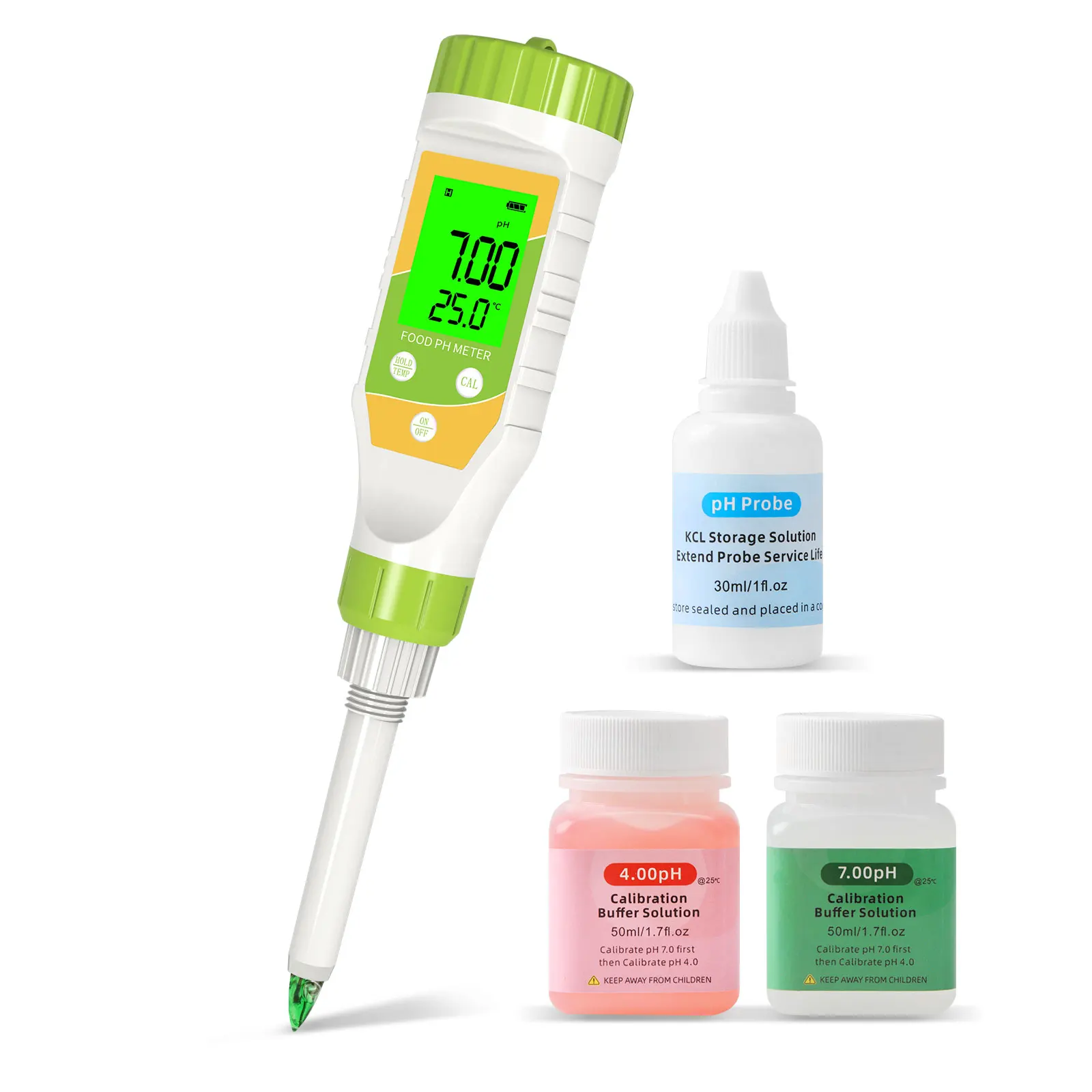 Yieryi Food ph Meter Profissional Inteligente ph Tester Massa de Carne de Queijo Acidez para o Pão Canning Water Monitor Tester 14.00