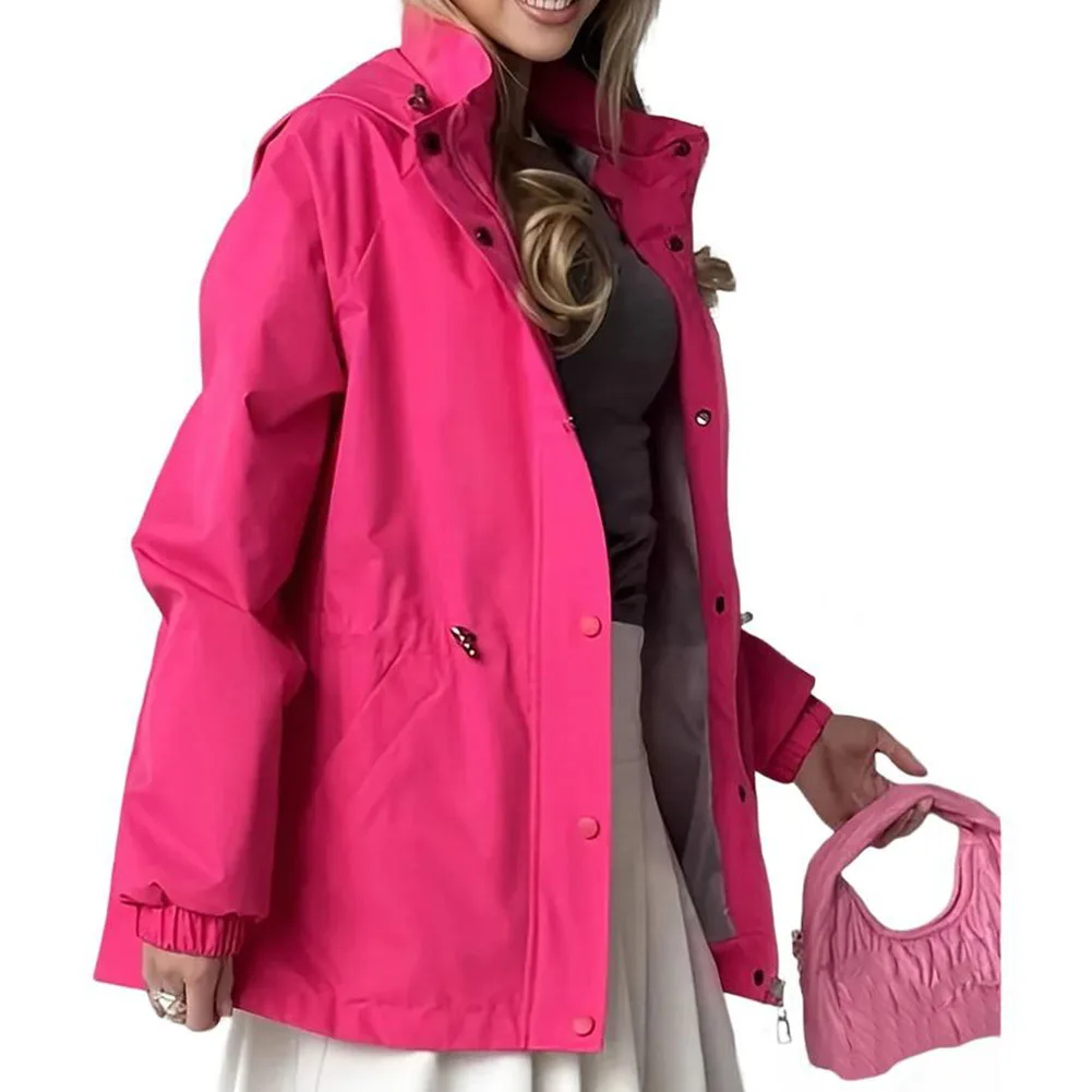 여성용 코트 통기성 아웃도어 재킷 캐주얼 방수 재킷 야외 활동용 패셔너블 여성 재킷