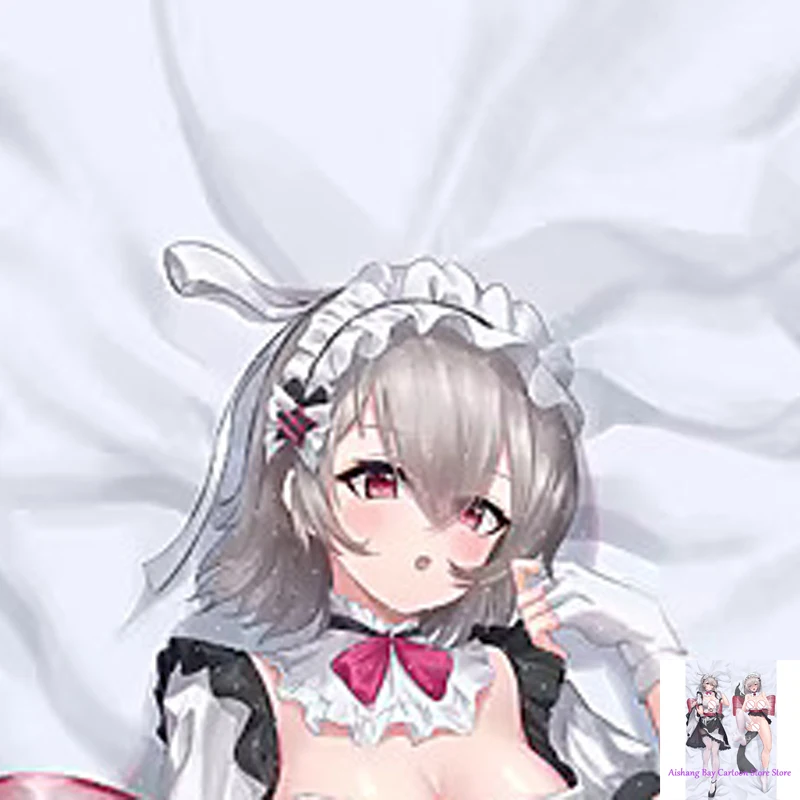 

Anime Dakimakura Pillow ASH ARMS 2-Side Print Pillowcase Hugging Body Cushion Cover Otaku Waifu