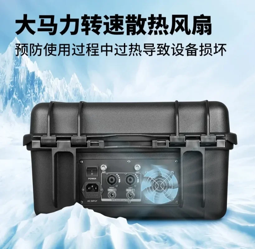 Power amplifier mixer, wireless microphone reverb Bluetooth speaker, mixer power amplifier wireless microphone three-in-one