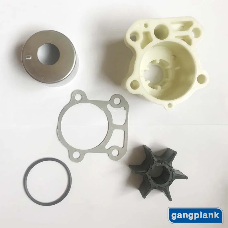 For Yamaha 2-stroke 60 Hp Outboard Water Pump Housing Water Pump Steel Bowl Impeller Seal Paper Pad Gasket