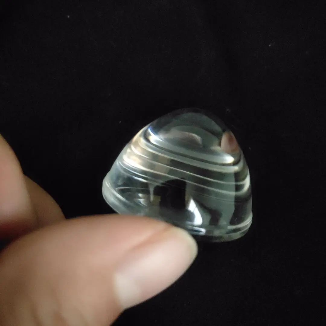 Imagem -04 - Led Super-concentrado Cob Lamp Bead Lens Lâmpada do Carro Feixe de Luz Plano-convexo Diâmetro 33 mm