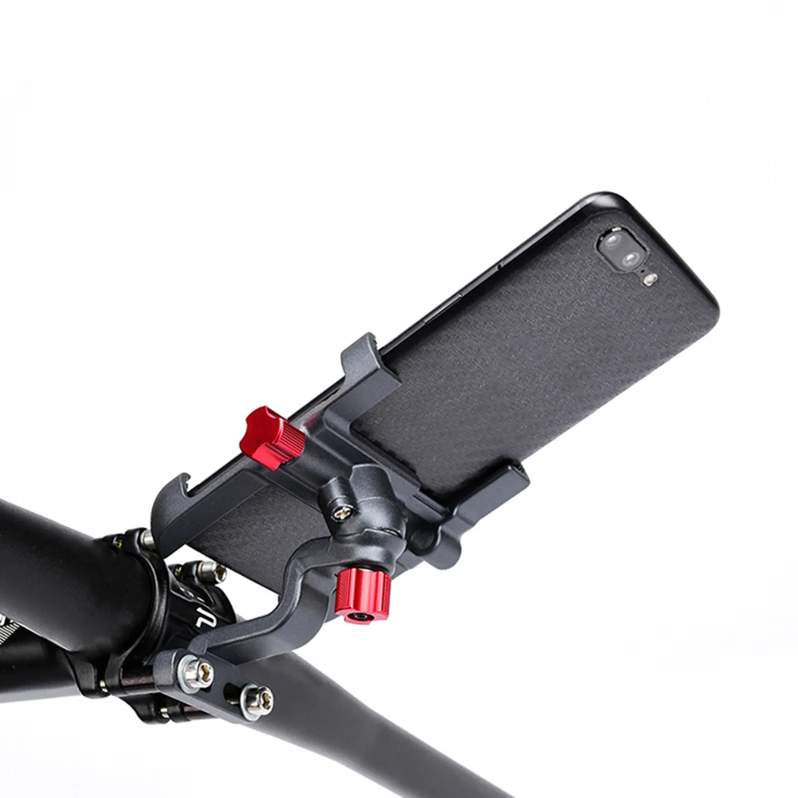 

Universal Mobile Phone Bracket Adjustable for Mountain Bike Bicycle Electric Motorcycle Handlebar Suitable 55-95Mm Phone