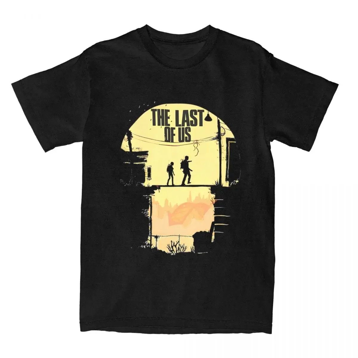 Men Women The Last Of Us Joel And Ellie Shirt Accessories Cotton Tops T-shirt Vintage Tee Shirt New Arrival