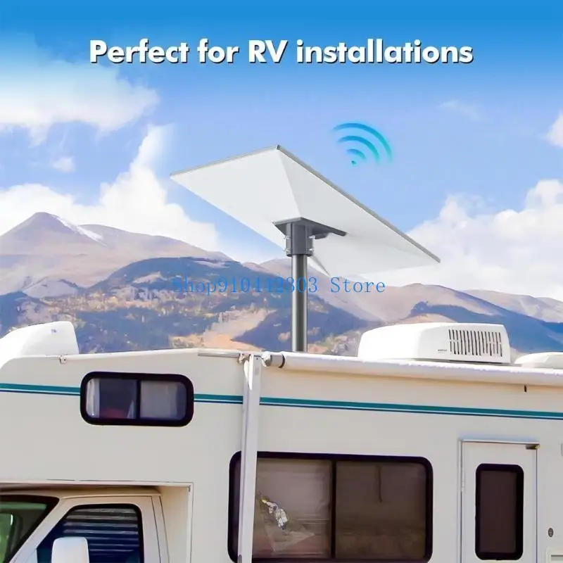 

L4MD Satellite Antennas Mounting With Quick Release Clamp Nonslip Base 15kg Capacity