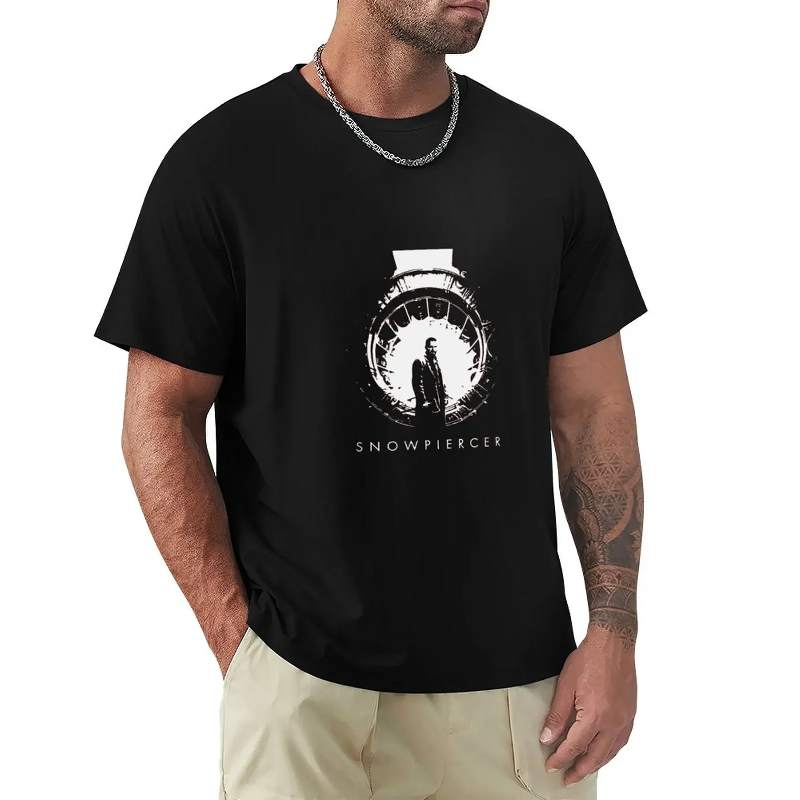 T-Shirt from Snowpiercer T-Shirt vintage oversizeds mens workout shirts High Quality 100%Cotton Short Sleeve