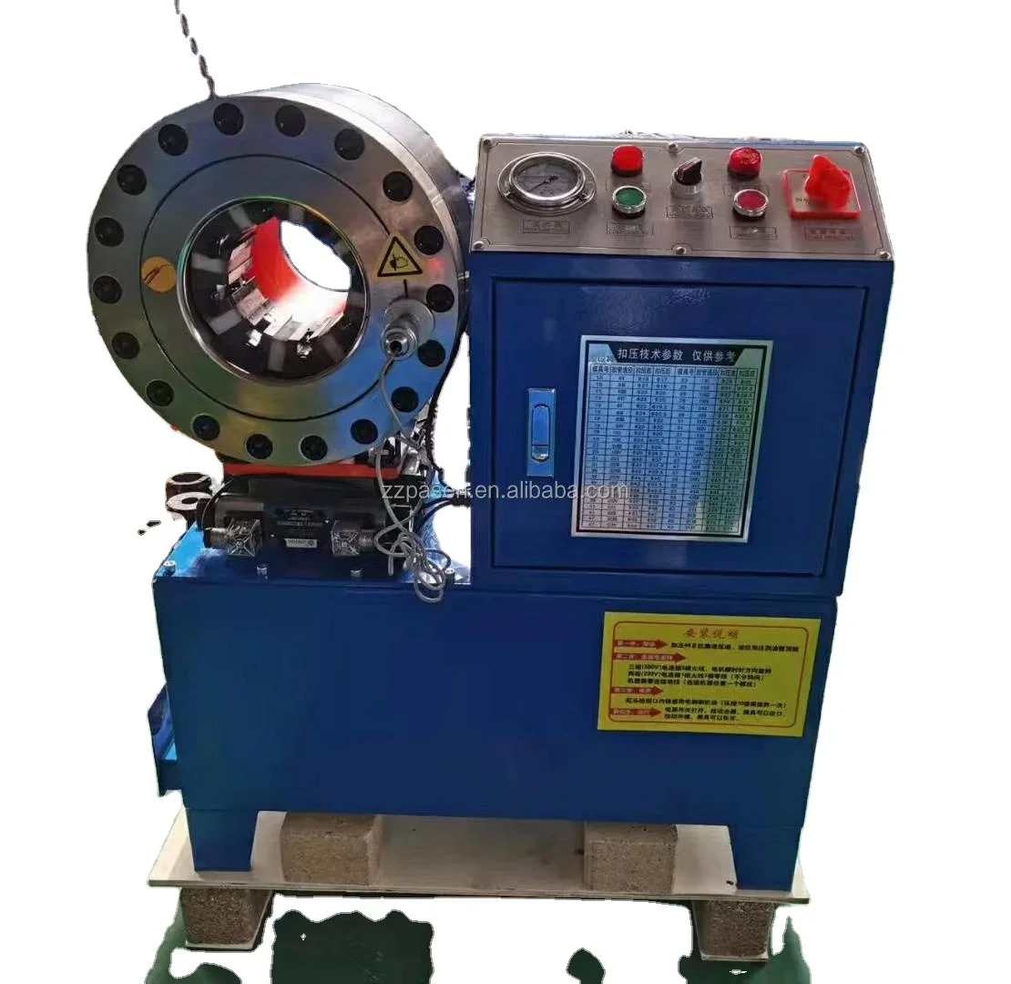 

Effective hydraulic hose crimper 2"/4"/6"/8"Hose Crimping Machine Hydraulic Press For Pipes Used Hose Crimping Machine