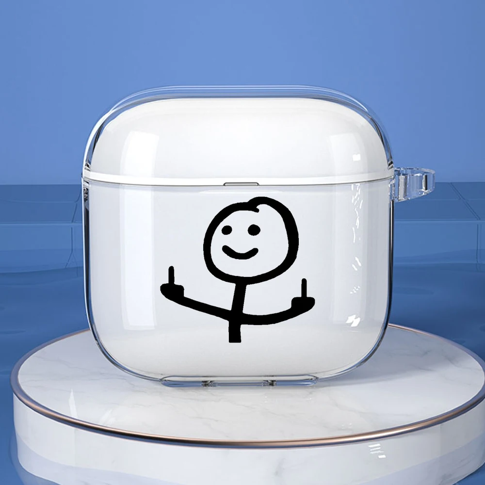 مضحك لهواوي FreeBuds SE3 2 واقية شفافة TPU يغطي بلوتوث سماعة سماعة المحمولة قذيفة