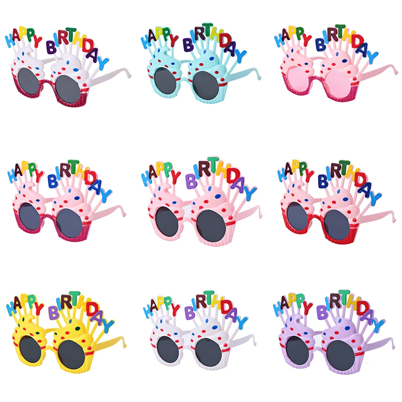 Funny Glasses Cosplay Anime Glasses Happy Birthday Bachelorette Party Birthday Party Decoration Photobooth Birthday Adult