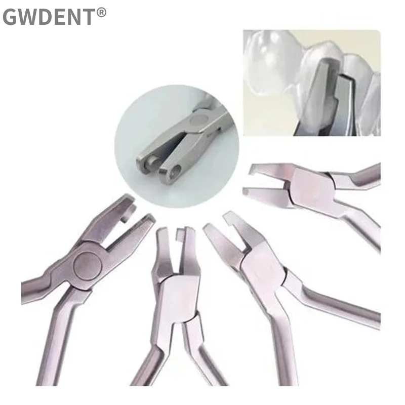 Dental Orthodontic Aligner Plier Punch Hole Thermal Forming Forcep Tear Drop Level Vertical Invisable Retainer