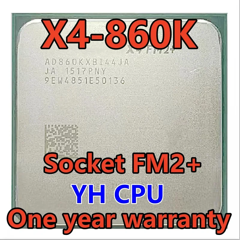 X4 860K 860K X4-860K 3,7 GHz Duad-Core CPU-processor AD860KXBI44JA Socket FM2+