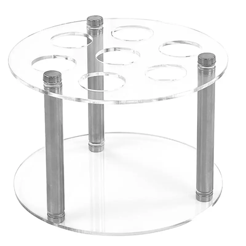 Easy Use For Cirkul Contains Compatible Flavor Cartridge Holder 6 Cartridges, Acrylic Storage Rack Organizer Support Shelf Inclu