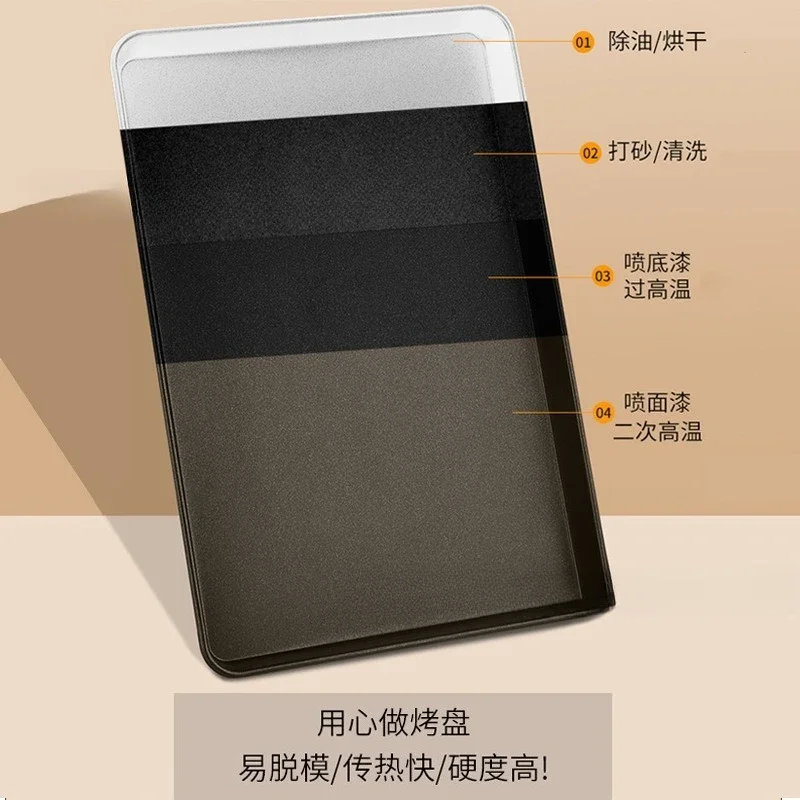 Non-stick baking pan Rectangle 60 × 40 Non-stick baking pan Commercial oven Cake Bread pan Baking mold