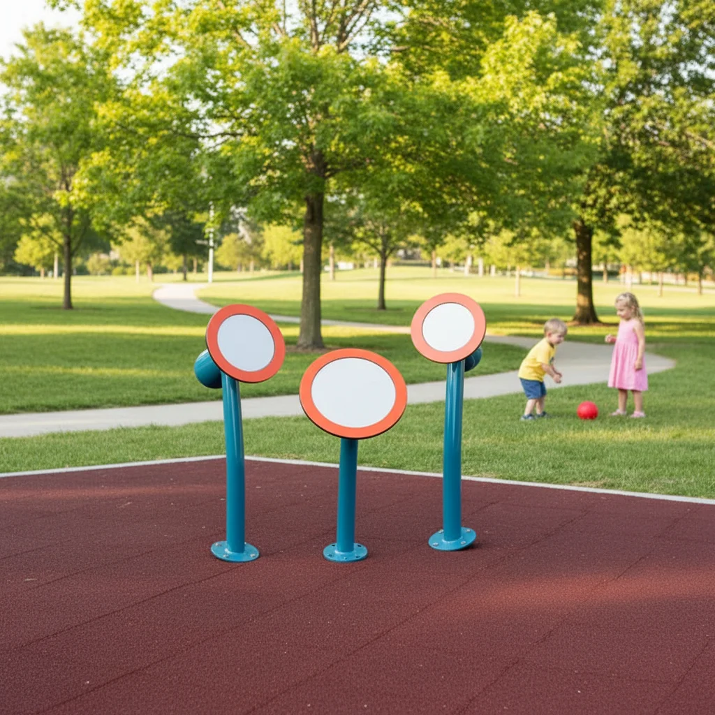 Picture 7: Outdoor Playground Hand Steel Drum Set Musical Instruments Percussion