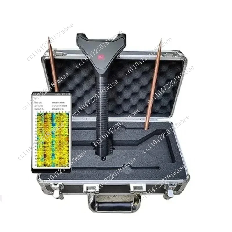 High Accuracy 300m Mobile Ground Water Detector for Agriculture Garden Fresh Finder Under Ground Water Level Measurement Tool