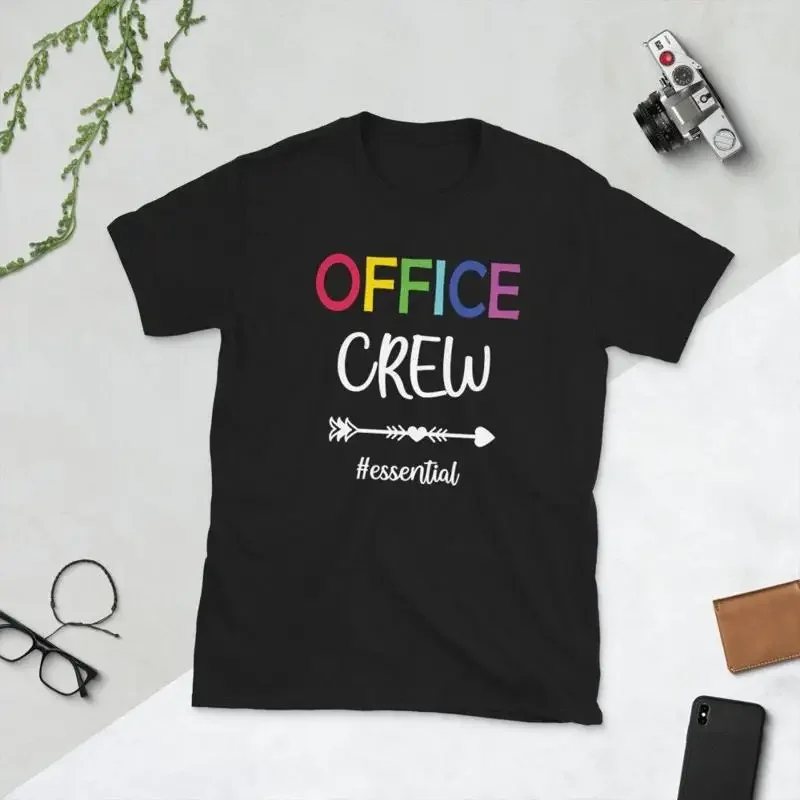Office Crew Admin Assistant Squad Worker T Shirt