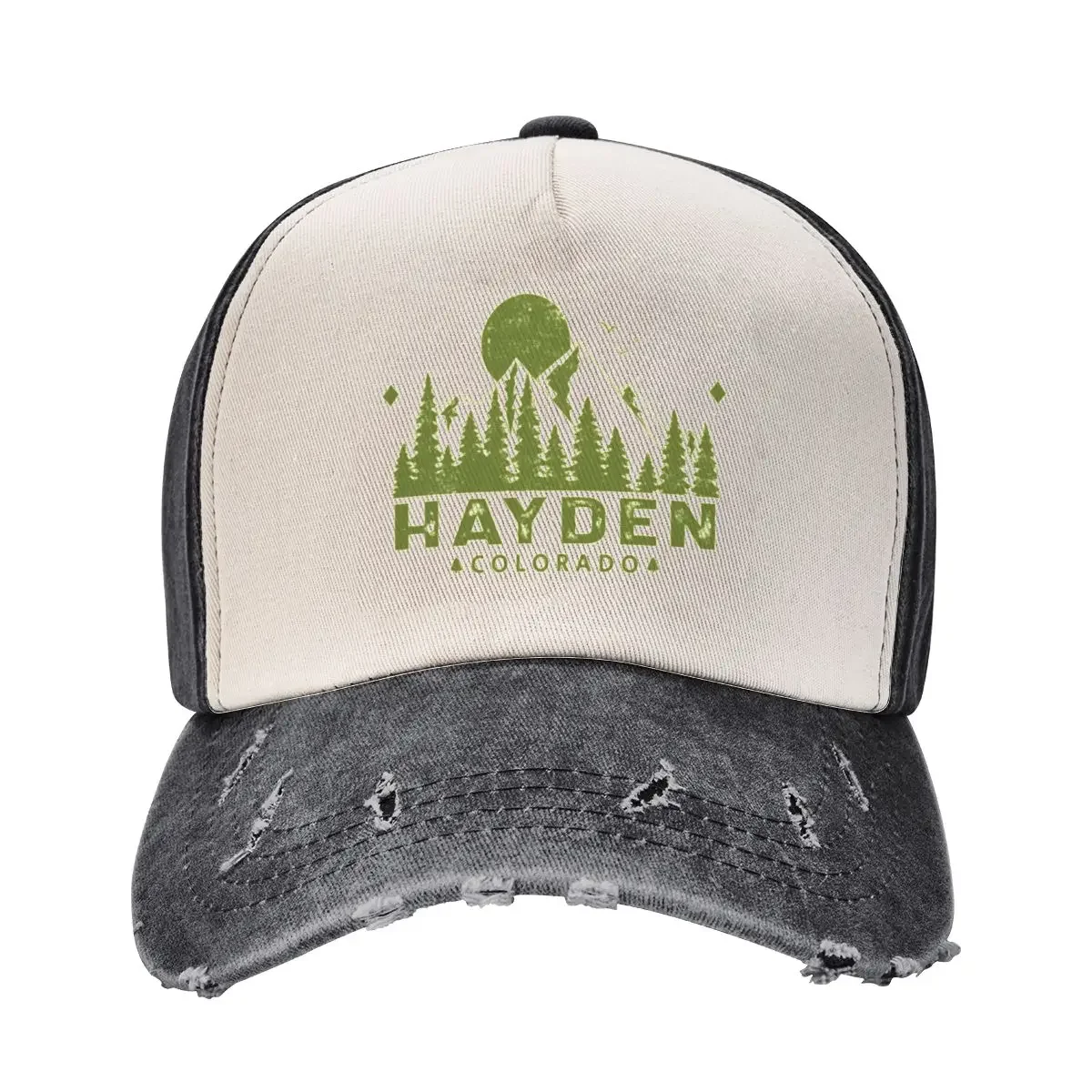 Hayden Colorado Mountain Souvenir Baseball Cap Uv Protection Solar Hat Beach Bag western Hat Golf Wear Men Women's