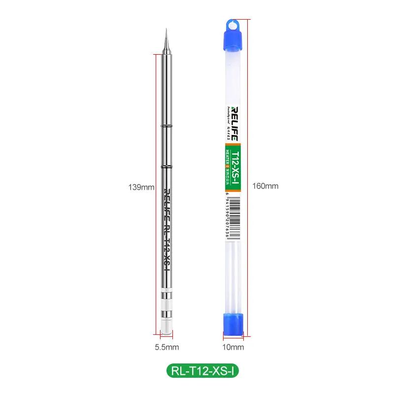 RELIFE T12 Series Soldering Iron Tips Universal Welding Head For Most T12 Soldering Station Handle