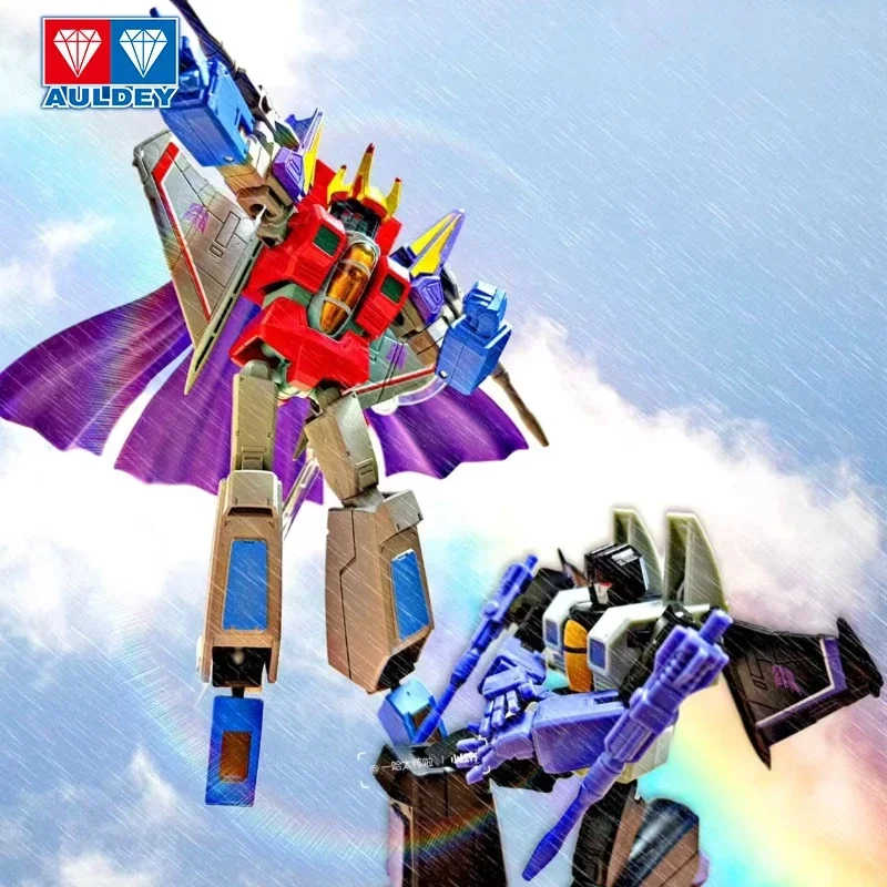 AULEDY 公式トランスフォーマー ブラインドボックス オプティマスプライム & メガトロン フィギュア 可動モデルおもちゃ コレクタブルドール 男の子向けギフト 子供向け