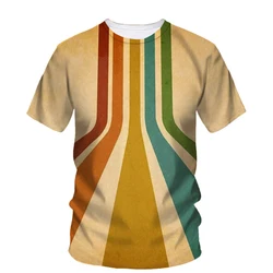 Summer Fashion Retro Creativity In The 1990s graphic t shirts For Men Europe and America Personality Printed Casual O-neck Tees