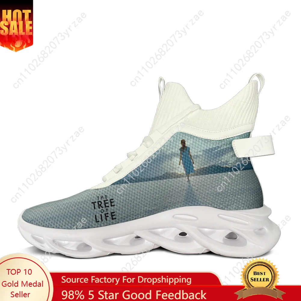 

The Tree of Life High Top Flats Sneakers Mens Womens Teenager Sneaker High Quality Personalized Fashion Casual Shoe Custom Shoes