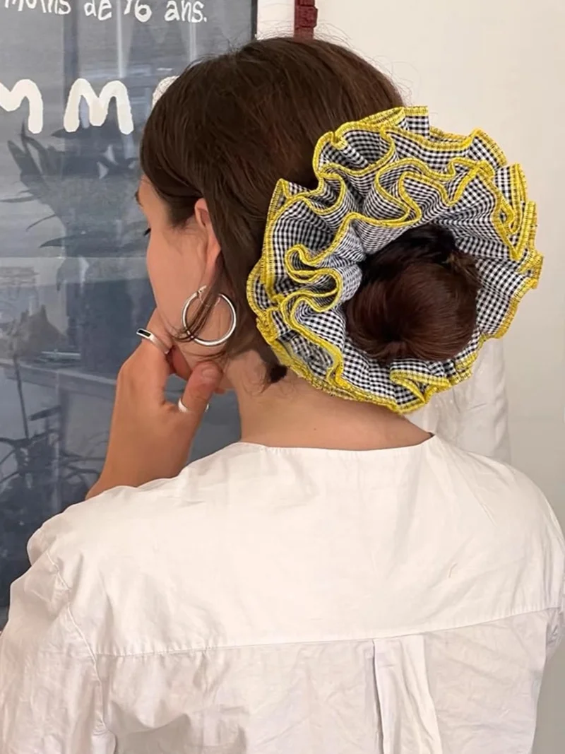 lacos-de-cabelo-xadrez-de-camada-dupla-feminino-grande-bale-sle-renda-cabelo-ba-lindo-fre-coreano-sle-acessorios-de-cabelo