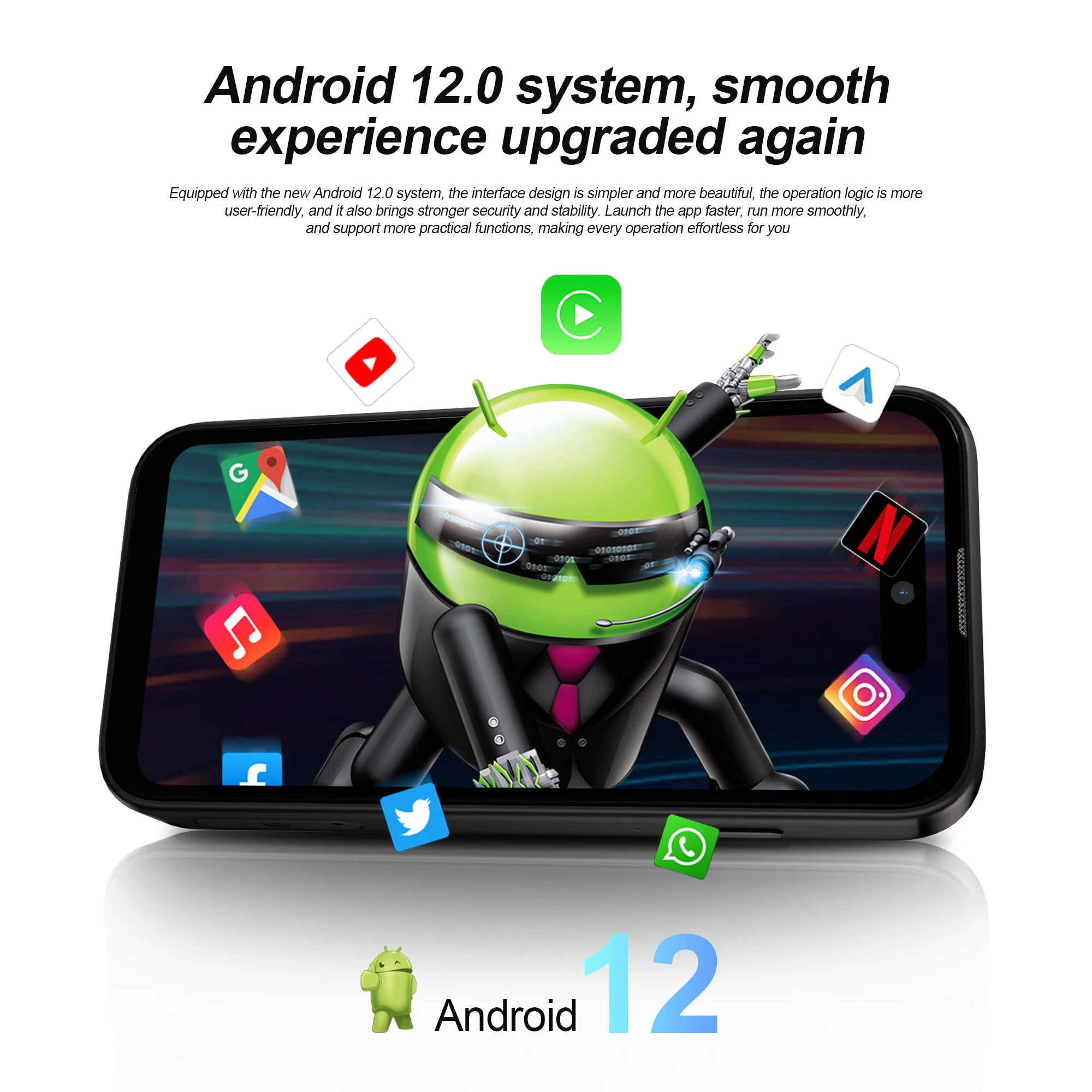 SERVO 17PRO MAX 4G LTE Mini Android Smartphone 4.0 Inch Dual SIM Face Unlock WiFi GPS Play Store Flashlight Mobile Phone Type-C