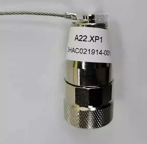 

3HAC021914-001 Новый короткий соединитель для пульта управления роботом, с возможностью горячей замены, экранированный, 3HAC021914